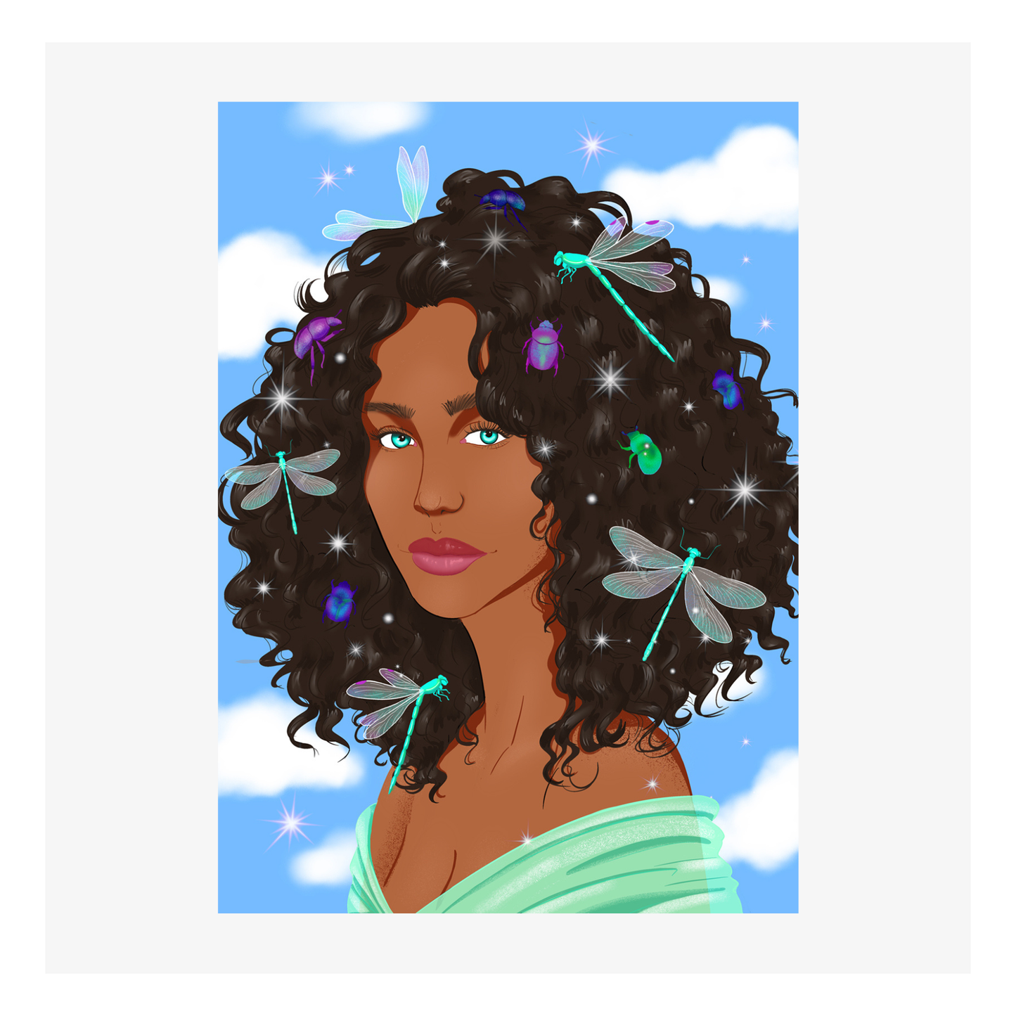 Carte Voyage M’AryCard avec video - NFC – design insectes