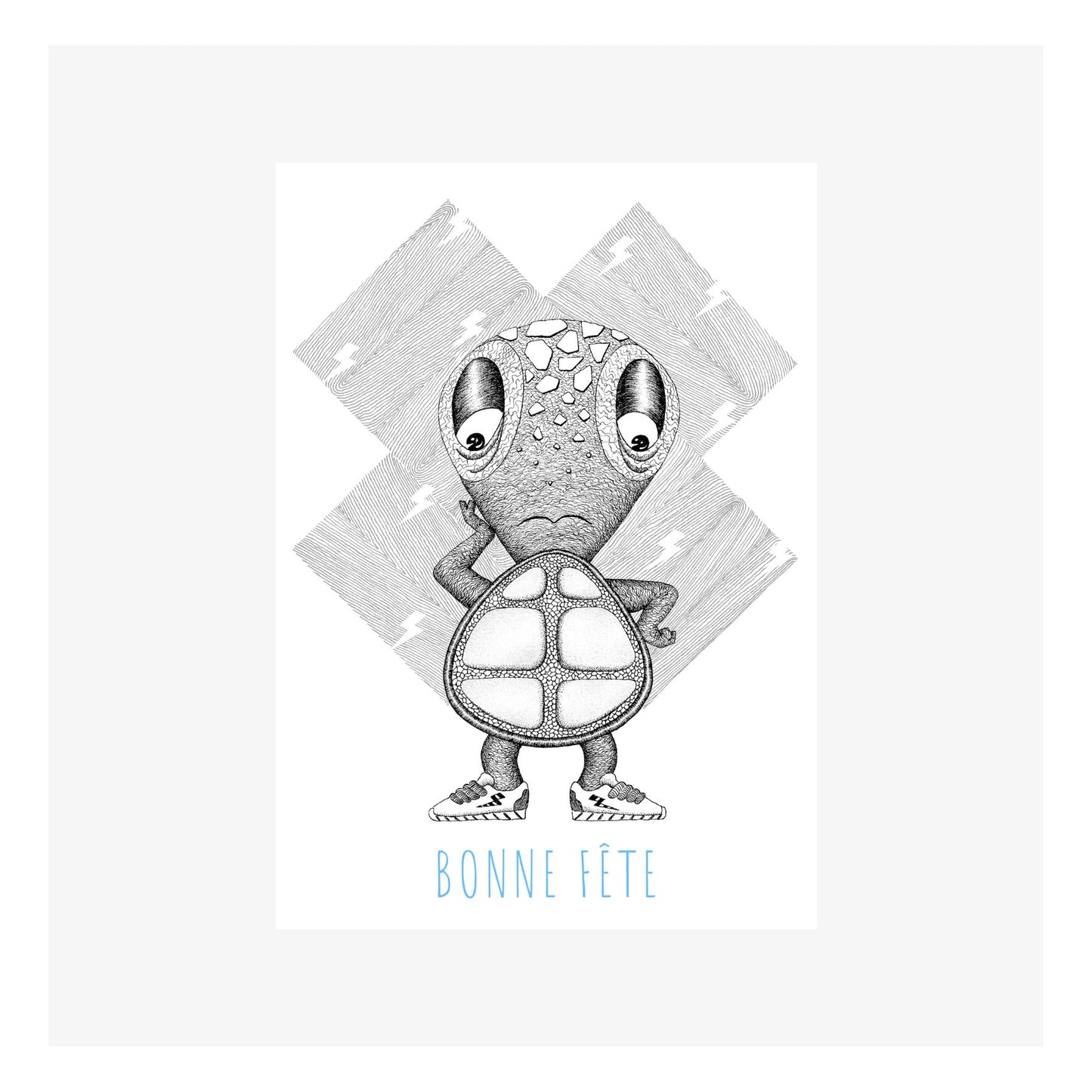 Carte Fêtes M’AryCard avec video - NFC - design Mathieu Tucker