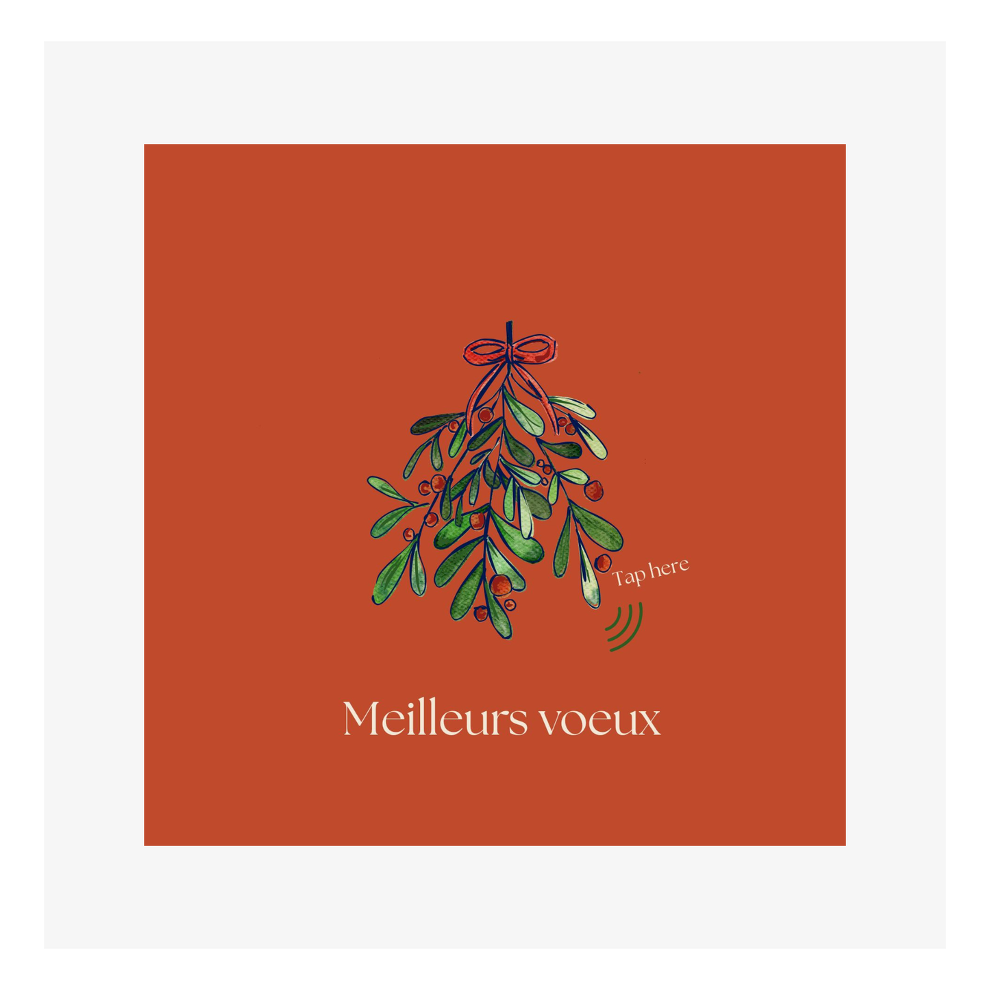 Carte Voeux M’AryCard avec video - NFC – design gui