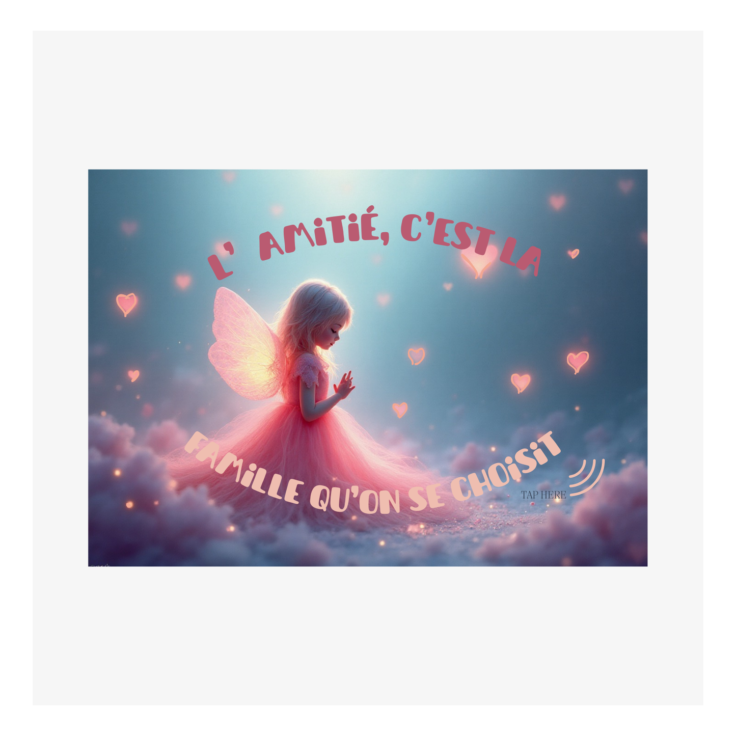 Notre belle amitié par M'AryCard - 148x105mm