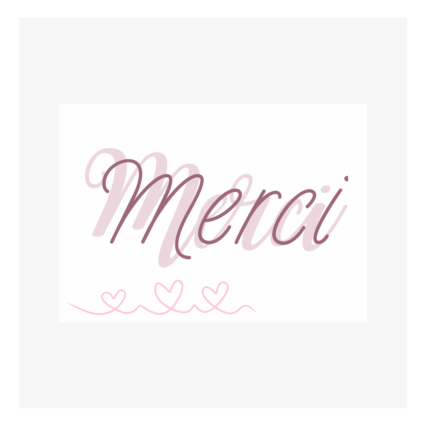 Thank you (pink) by Shelly Paladini - A6