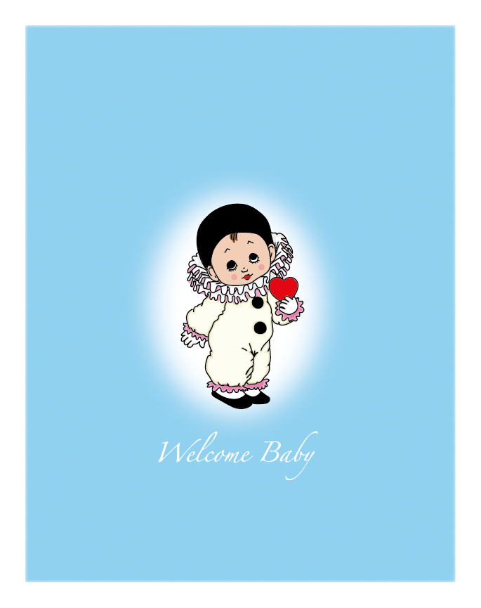 Welcome Baby Blue