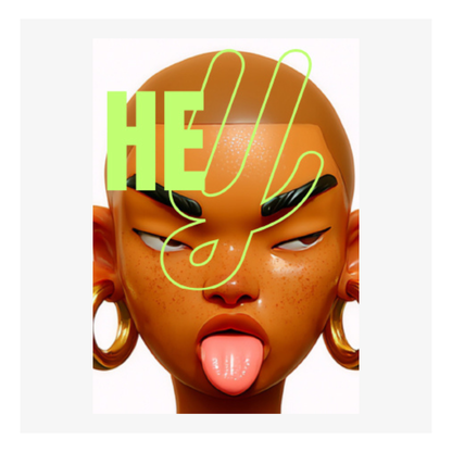 Carte M’AryCard avec video - NFC – design Laura Meneghetti Hey