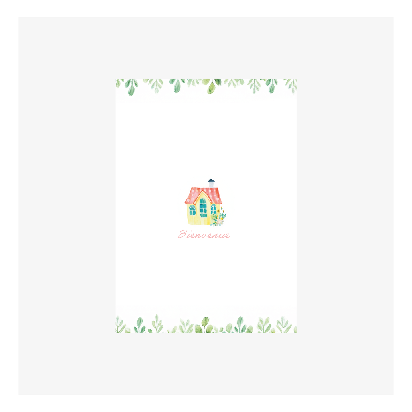 Bienvenue à toi par Inès Boughattas - 148x105mm