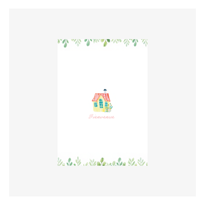 Carte Naissance M’AryCard avec video - NFC – design maison