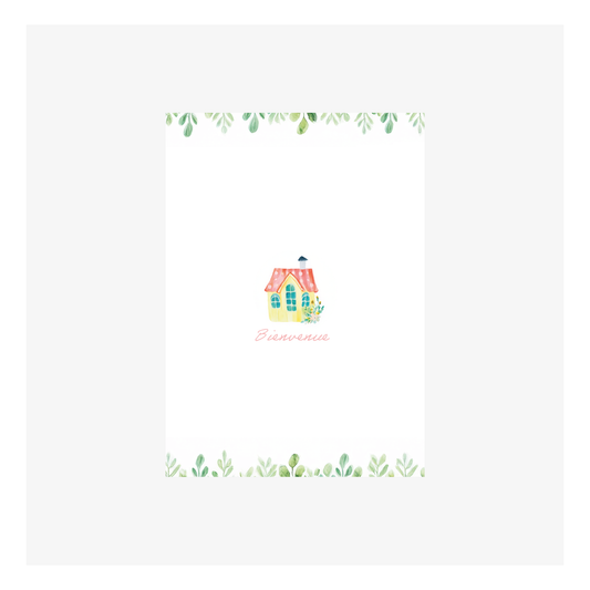 Bienvenue à toi par Inès Boughattas - 148x105mm