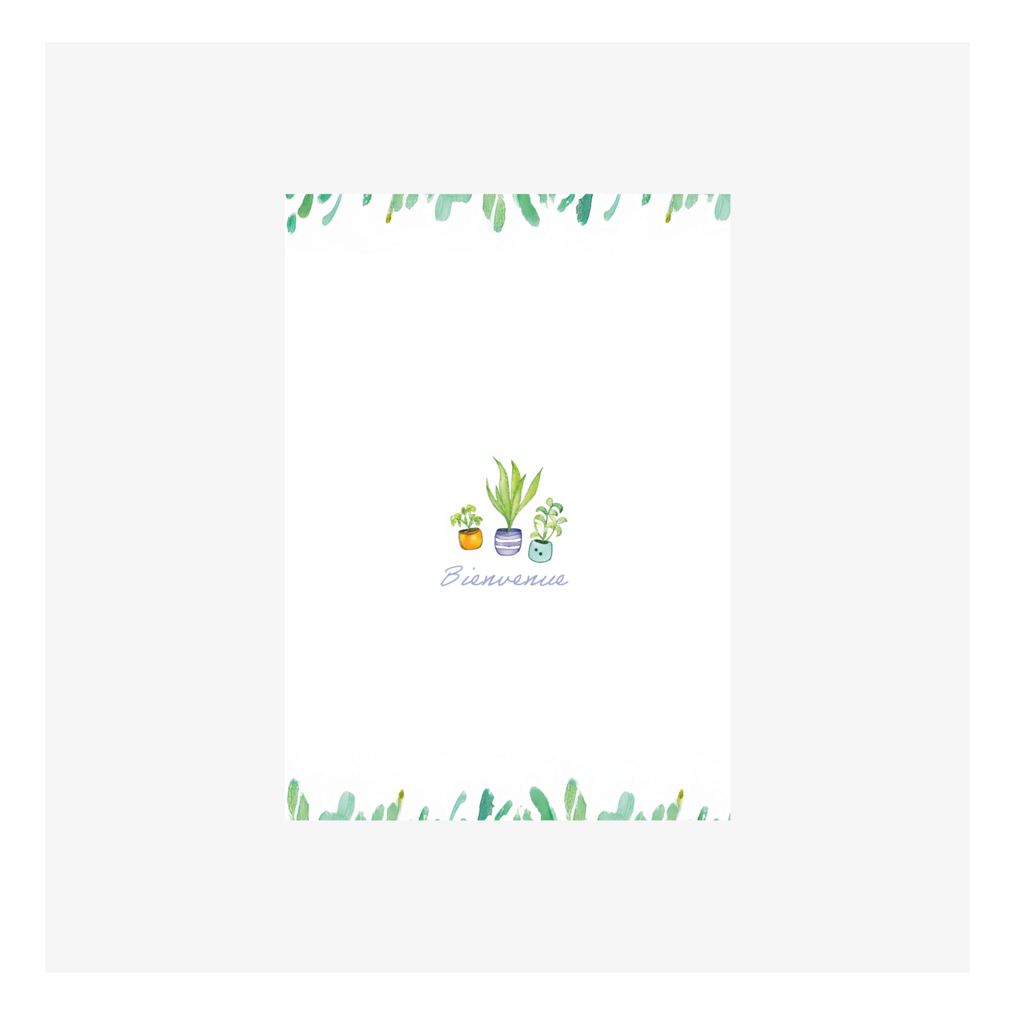 Bienvenue par Inès Boughattas - 148x105mm