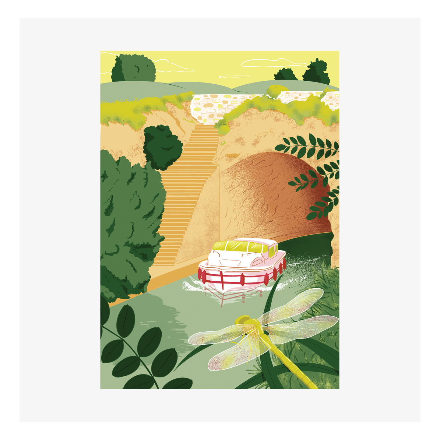 Carte Voyage M’AryCard avec video - NFC – design canal du midi