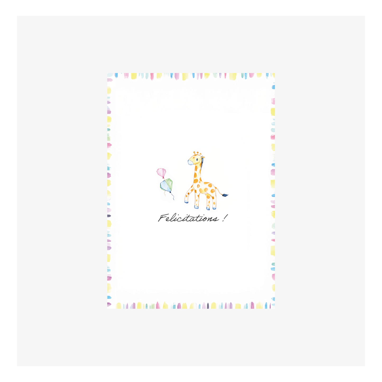 Congratulations par Inès Boughattas - 148x105mm