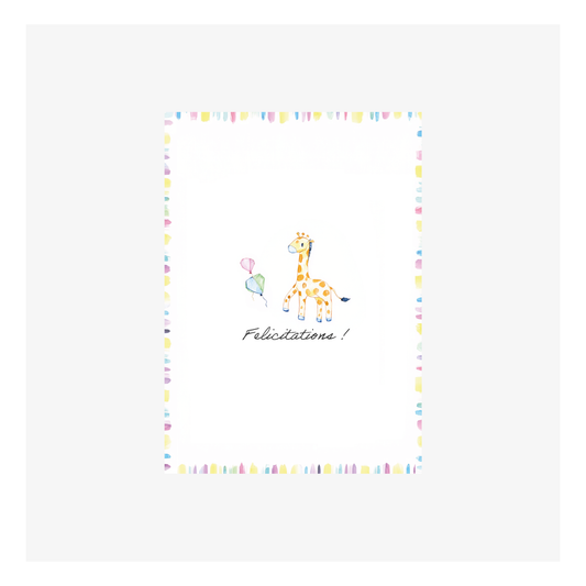 Congratulations par Inès Boughattas - 148x105mm