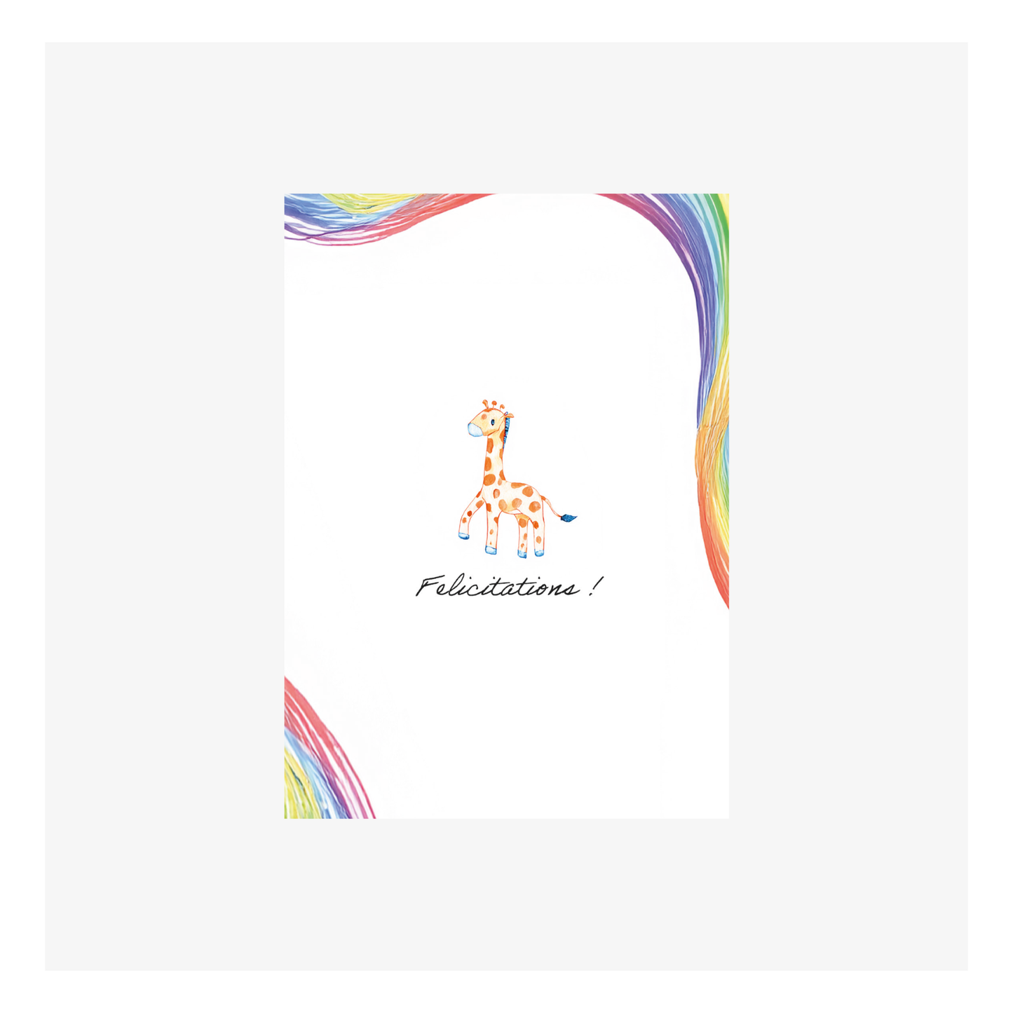 Felicitations dans la nature par Inès Boughattas - 148x105mm