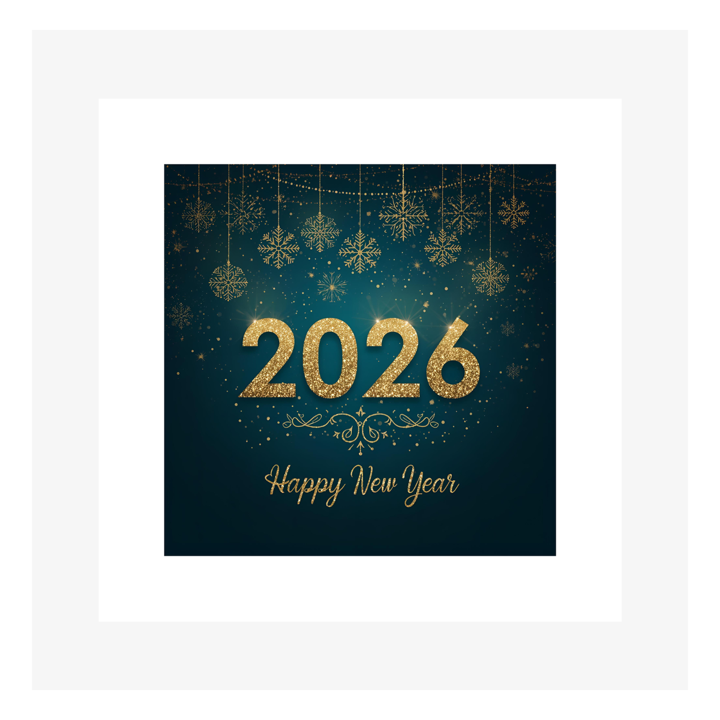 Happy New Year 2026 by M'AryCard - 148x148mm