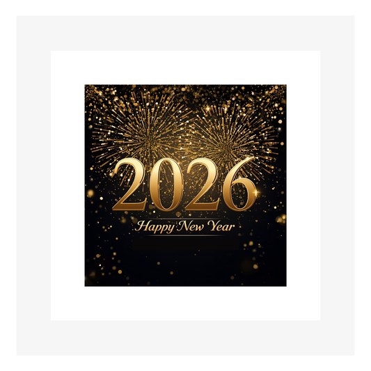 Happy New Year 2026 by M'AryCard - 148x148mm