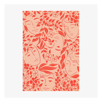 Carte M’AryCard avec video - NFC – design fleurs