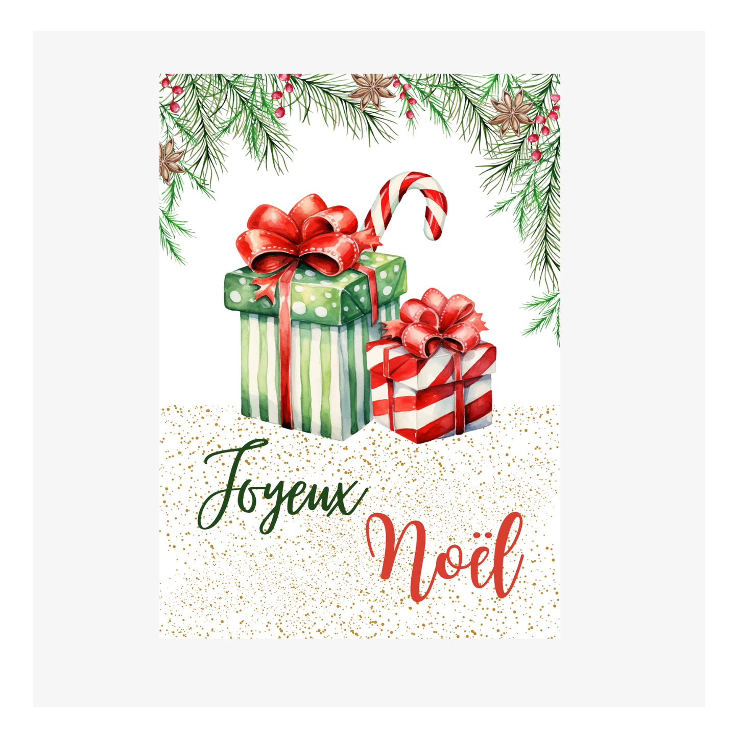 Joyeux Noël par Shelly Paladini - 105x148 mm