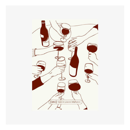 Carte M’AryCard avec video - NFC - design Laura Meneghetti