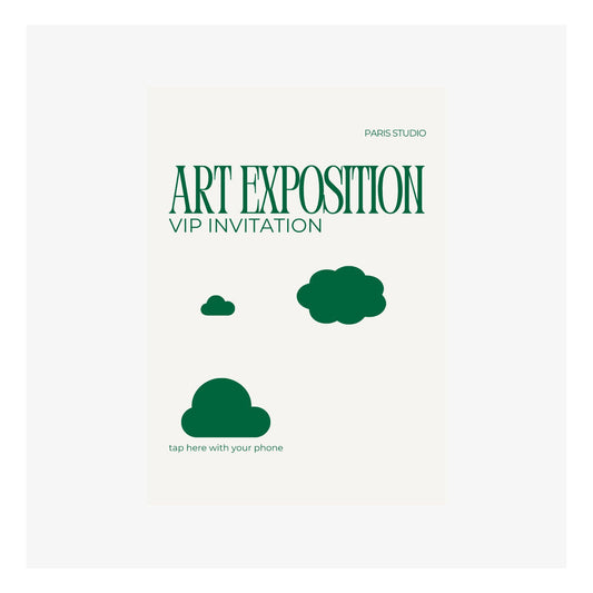 Carte M’AryCard avec video - NFC - design Laura Meneghetti