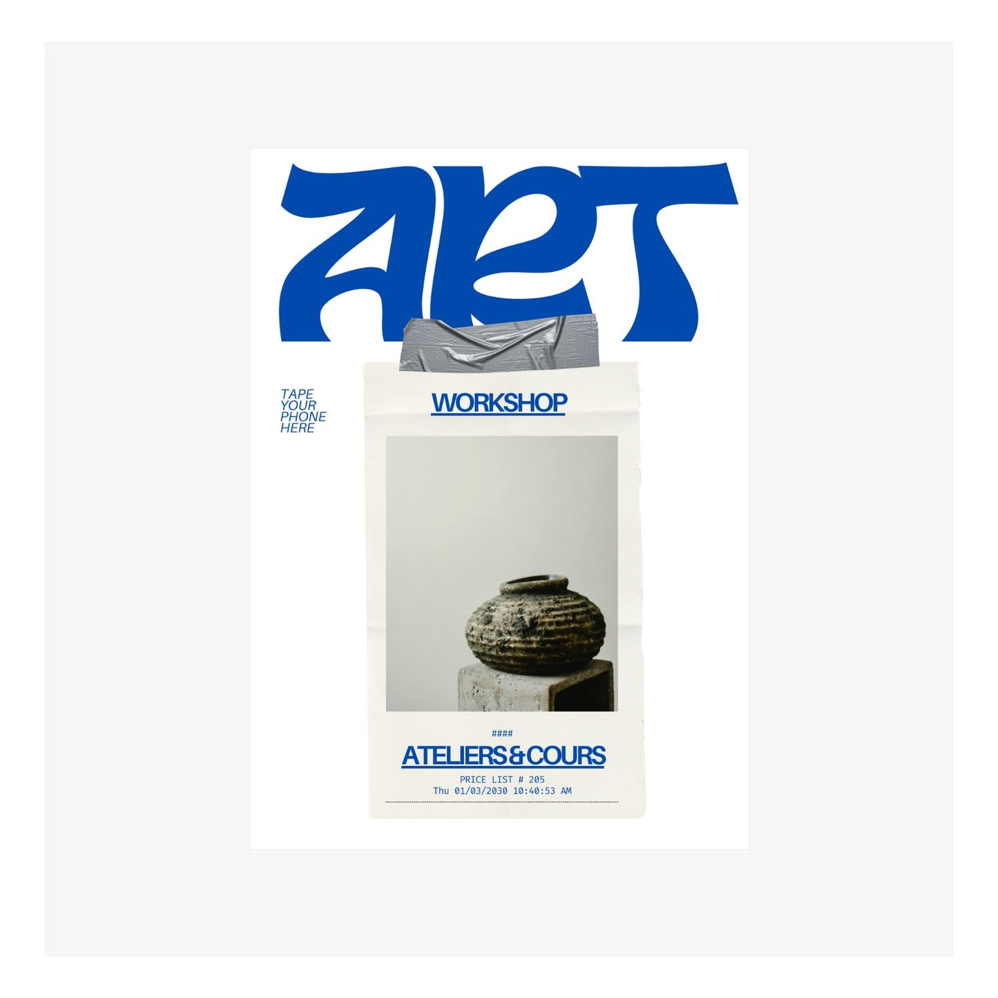 Carte M’AryCard avec video - NFC - design Laura Meneghetti