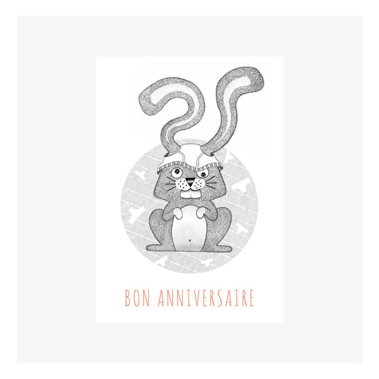 Carte Anniversaire M’AryCard avec video - NFC - design Mathieu Tucker