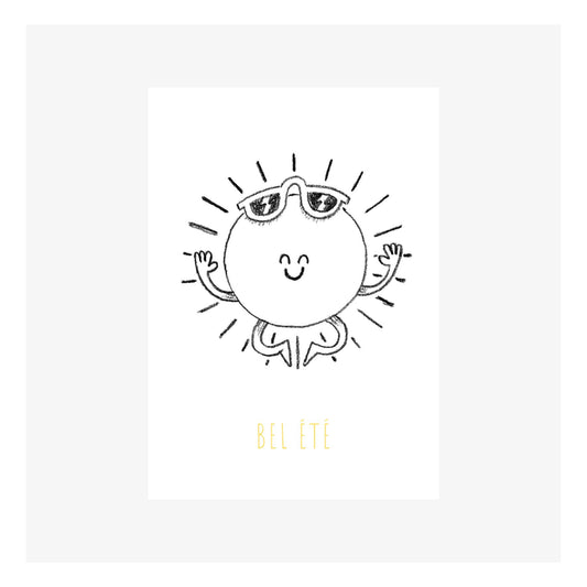 Carte Été M’AryCard avec video - NFC - design Mathieu Tucker