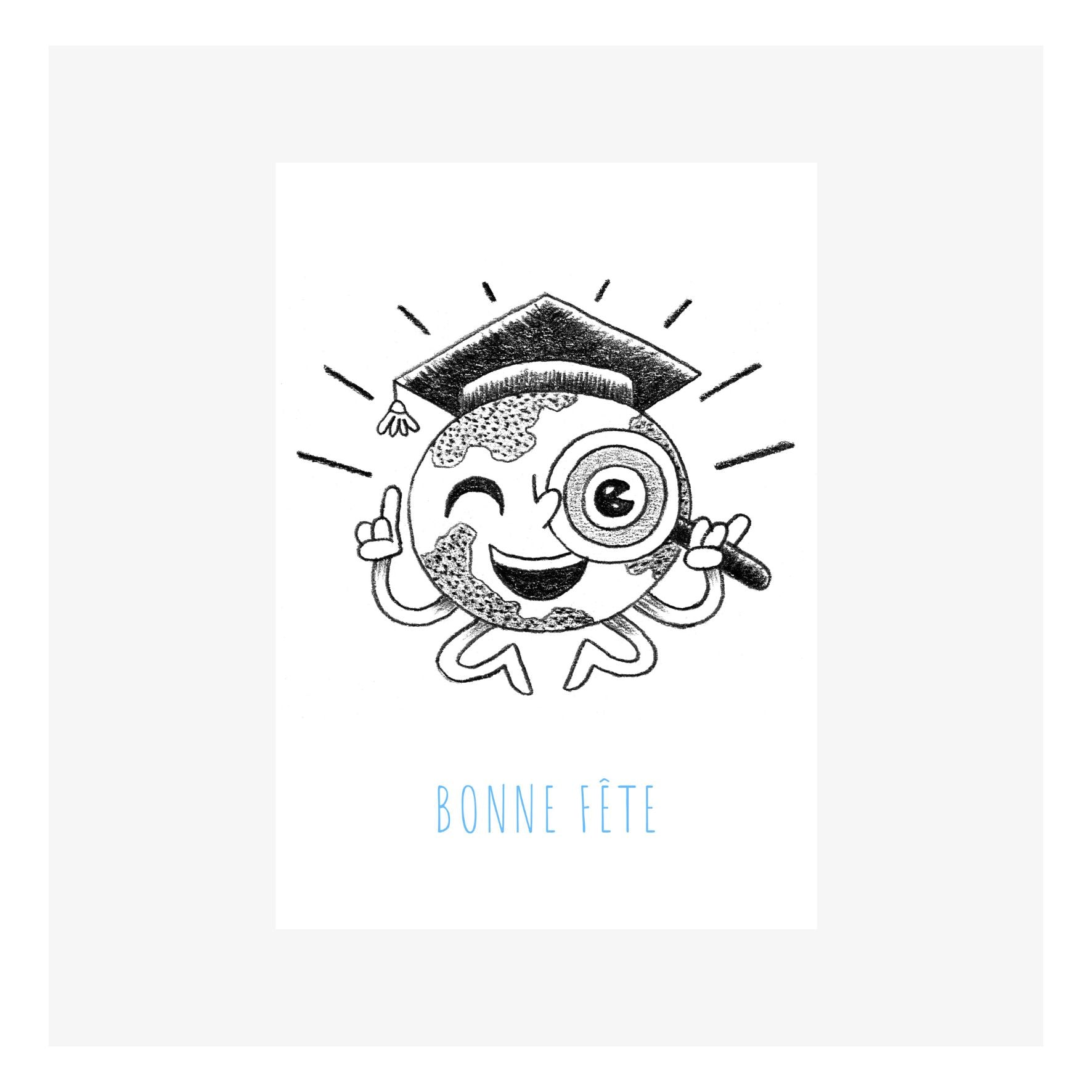 Carte Fêtes M’AryCard avec video - NFC - design Mathieu Tucker