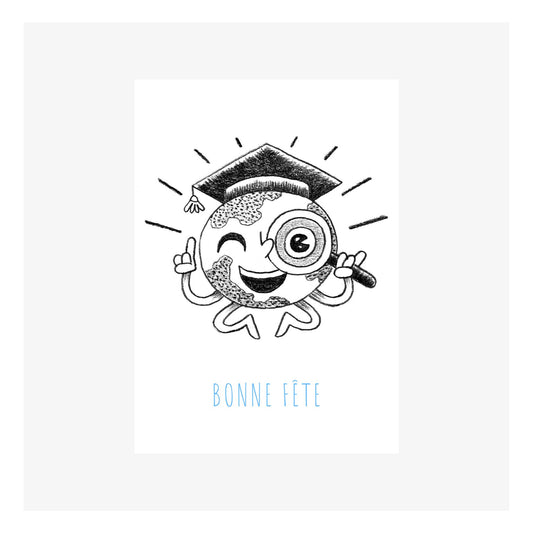 Carte Fêtes M’AryCard avec video - NFC - design Mathieu Tucker