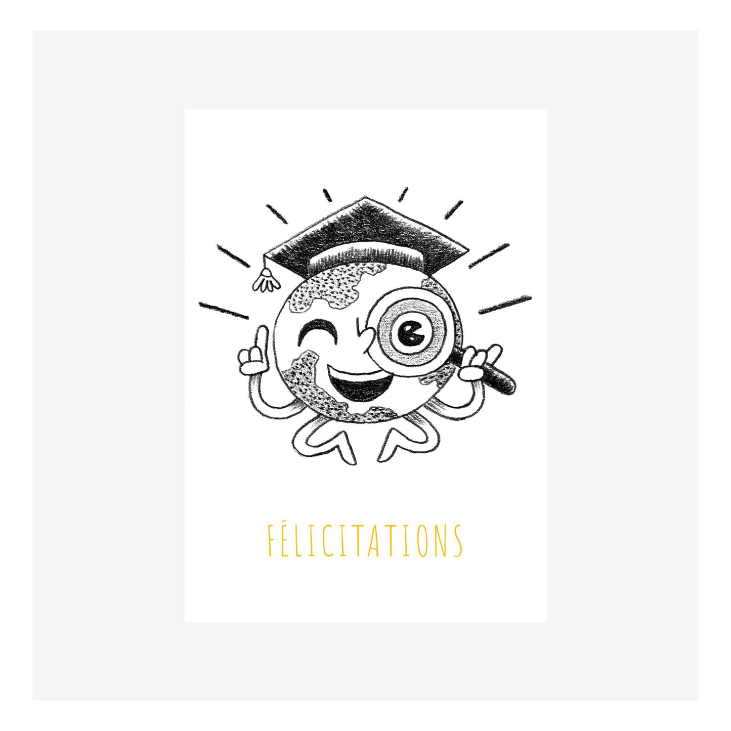 Carte Félicitations M’AryCard avec video - NFC - design Mathieu Tucker