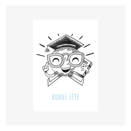 Carte Fêtes M’AryCard avec video - NFC - design Mathieu Tucker