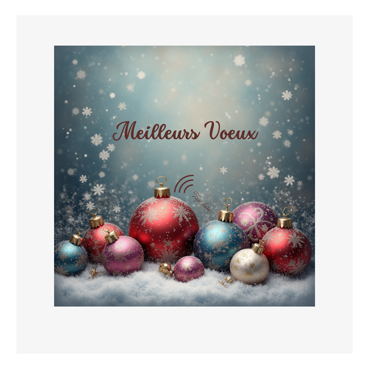 Best Wishes by M'AryCard - 148x148mm