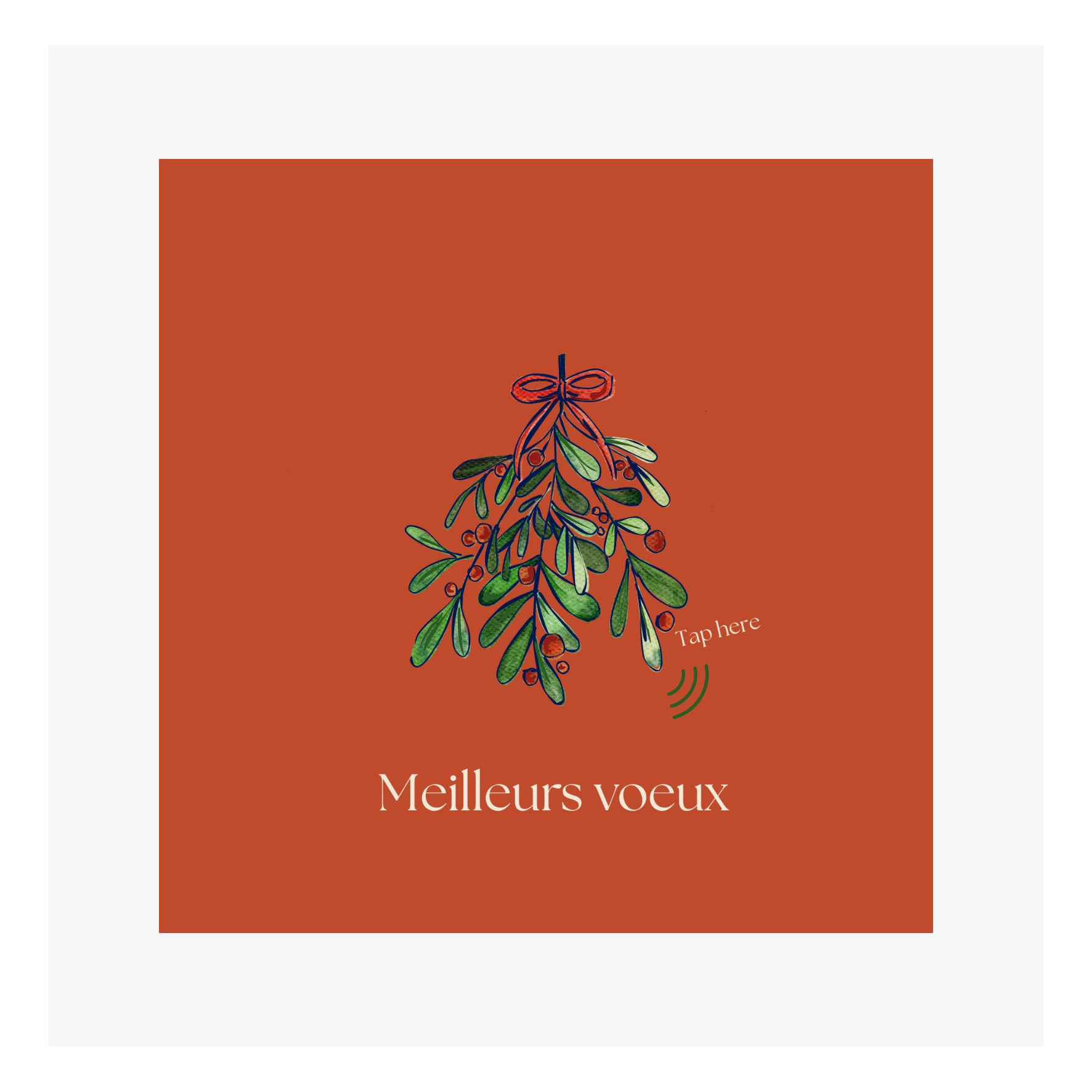 Carte Voeux M’AryCard avec video - NFC – design gui