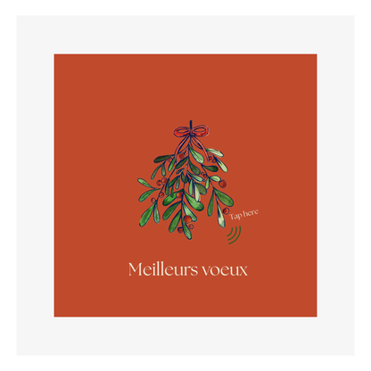 Carte Voeux M’AryCard avec video - NFC – design gui