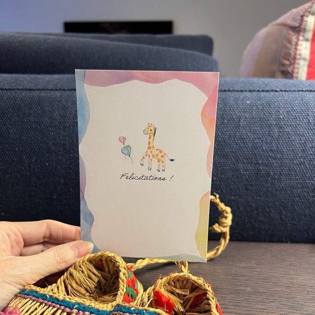 Congratulations par Inès Boughattas - 148x105mm