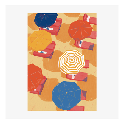 Carte Voyage M’AryCard avec video - NFC – design Parasols