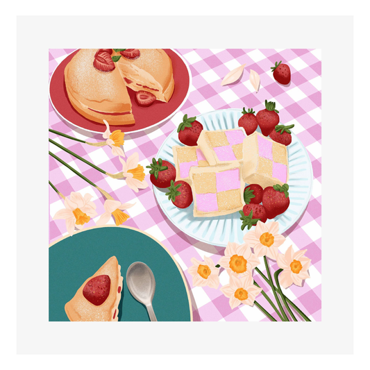 Carte M’AryCard avec video - NFC – design pique nique