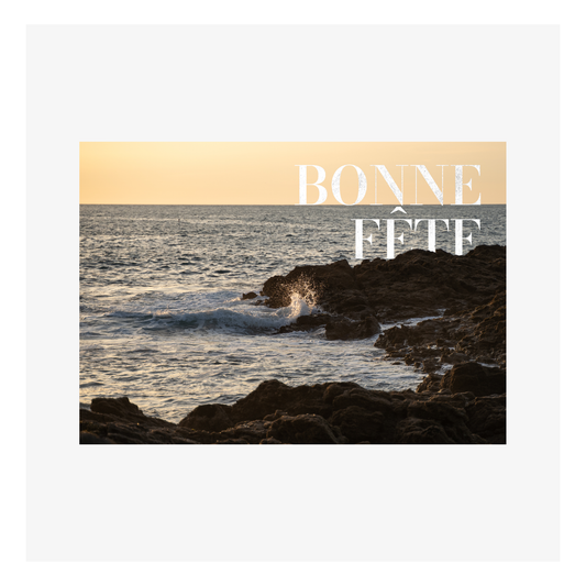 Vague Bonne Fête par Zoé Amat - 105x148 mm