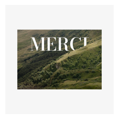 Carte Remerciement M’AryCard avec video - NFC – design Zoé Amat horizon