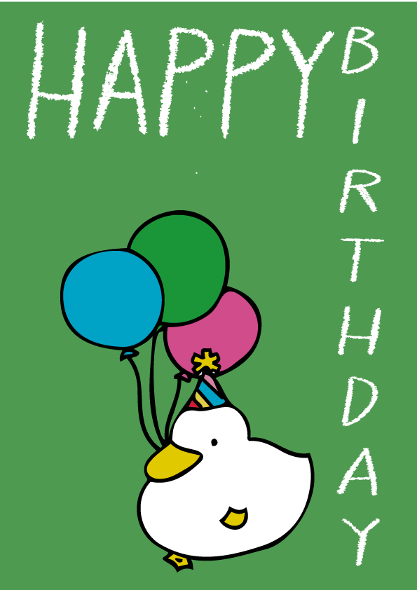 Happy Birthday - M'Duck