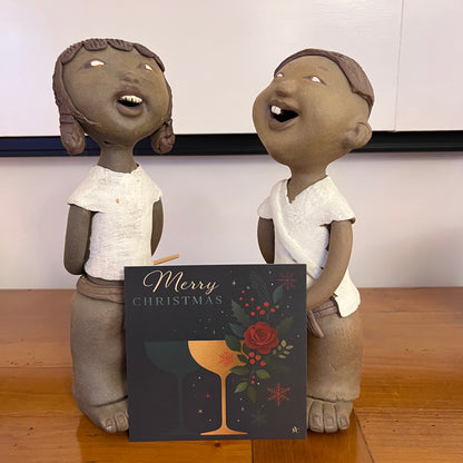 Carte Noël M’AryCard avec video - NFC - design cathy dumont