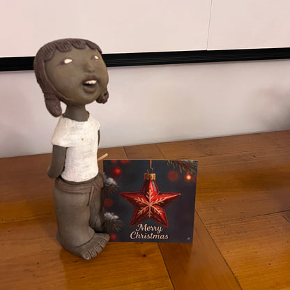 Carte Noël M’AryCard avec video - NFC - design cathy dumont