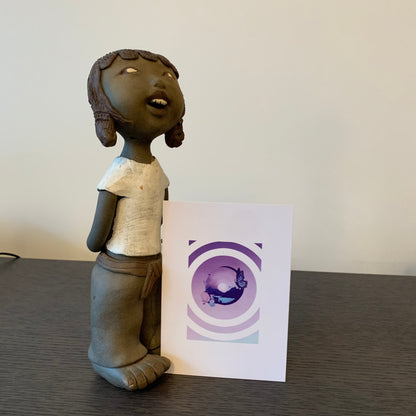 Carte M’AryCard avec video - NFC - design Inès