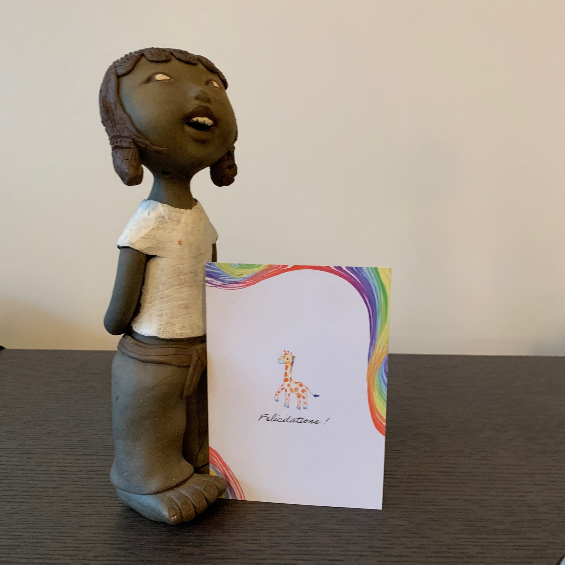 Carte Naissance M’AryCard avec video - NFC - design Inès