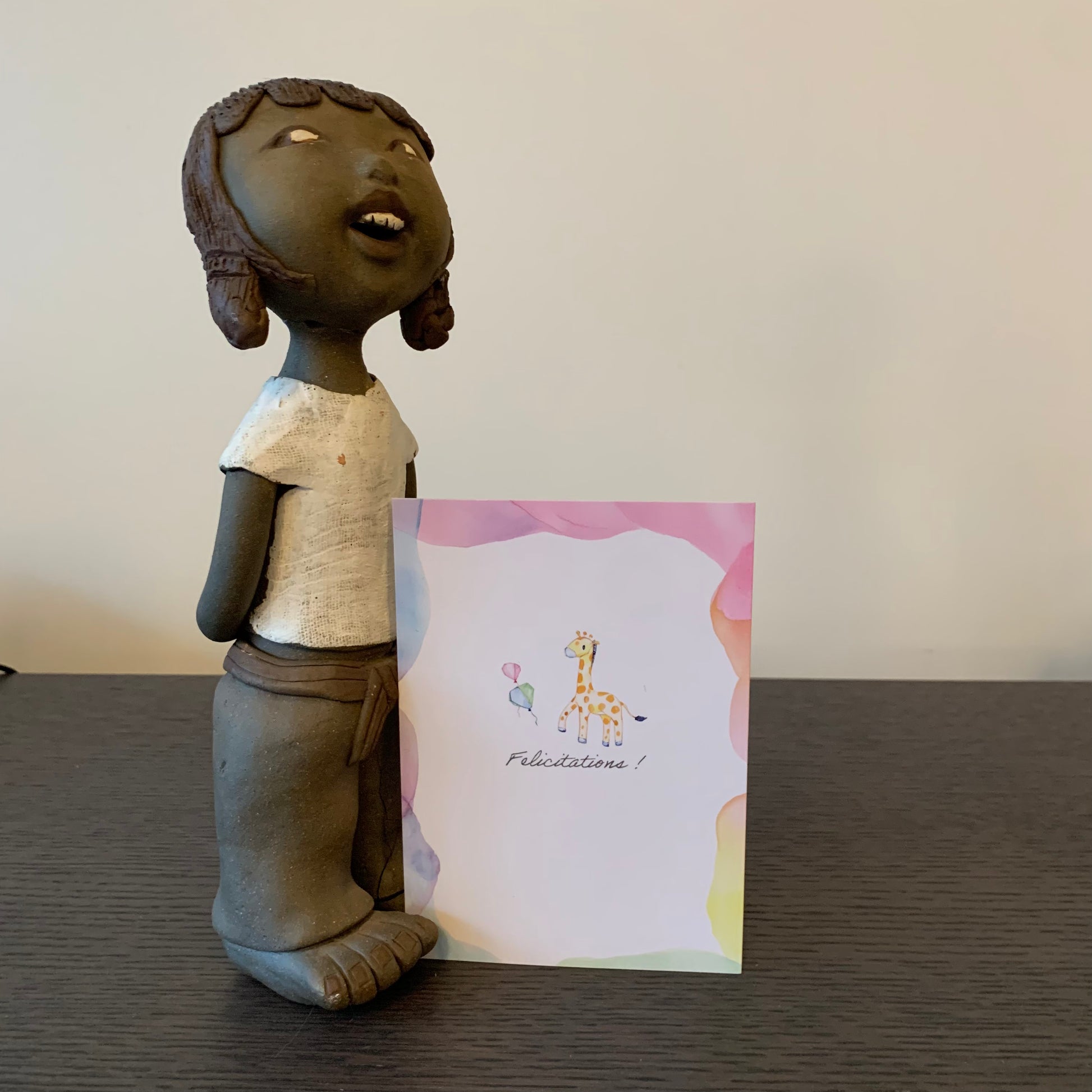 Carte Naissance M’AryCard avec video - NFC - design Inès