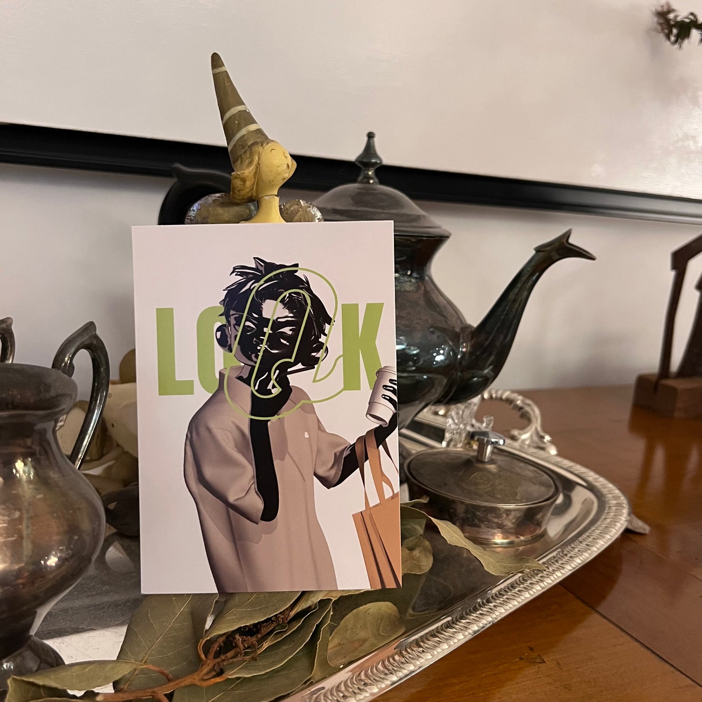 Carte M’AryCard avec video - NFC – design laura look chrome