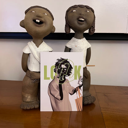 Carte M’AryCard avec video - NFC – design laura look chrome