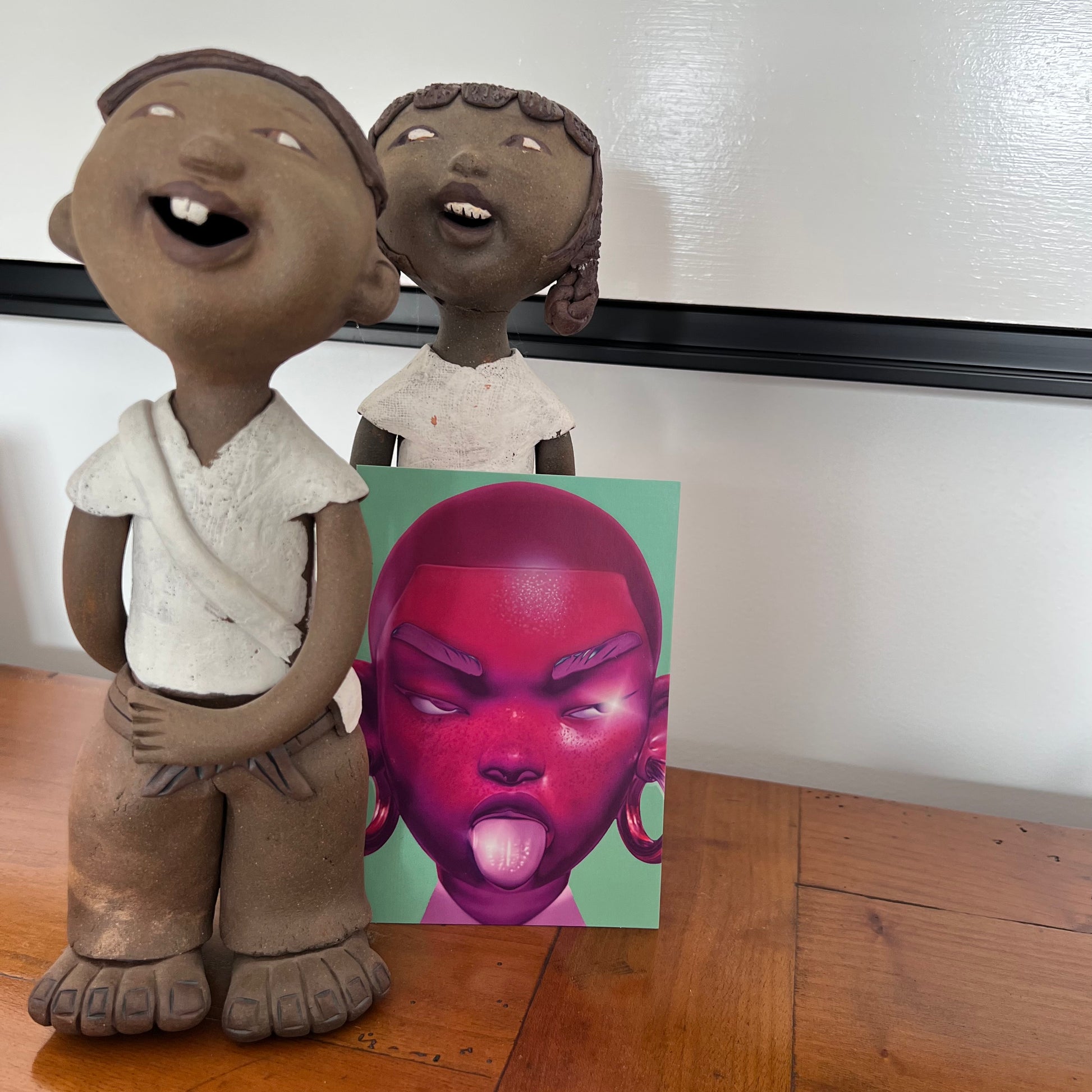 Carte M’AryCard avec video - NFC – design laura look red