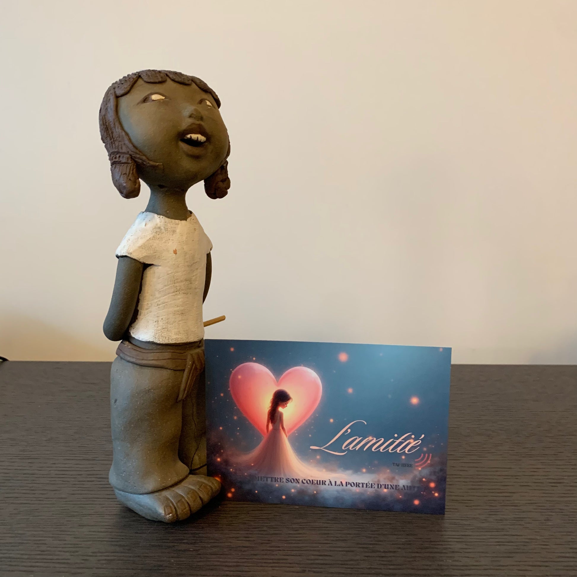 Carte Amitié M’AryCard avec video - NFC - design L'amitié