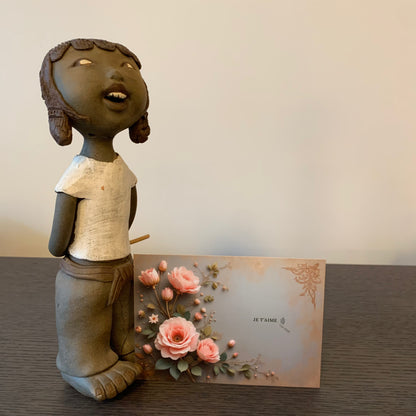 Carte M’AryCard avec video - NFC - design Je t'aime