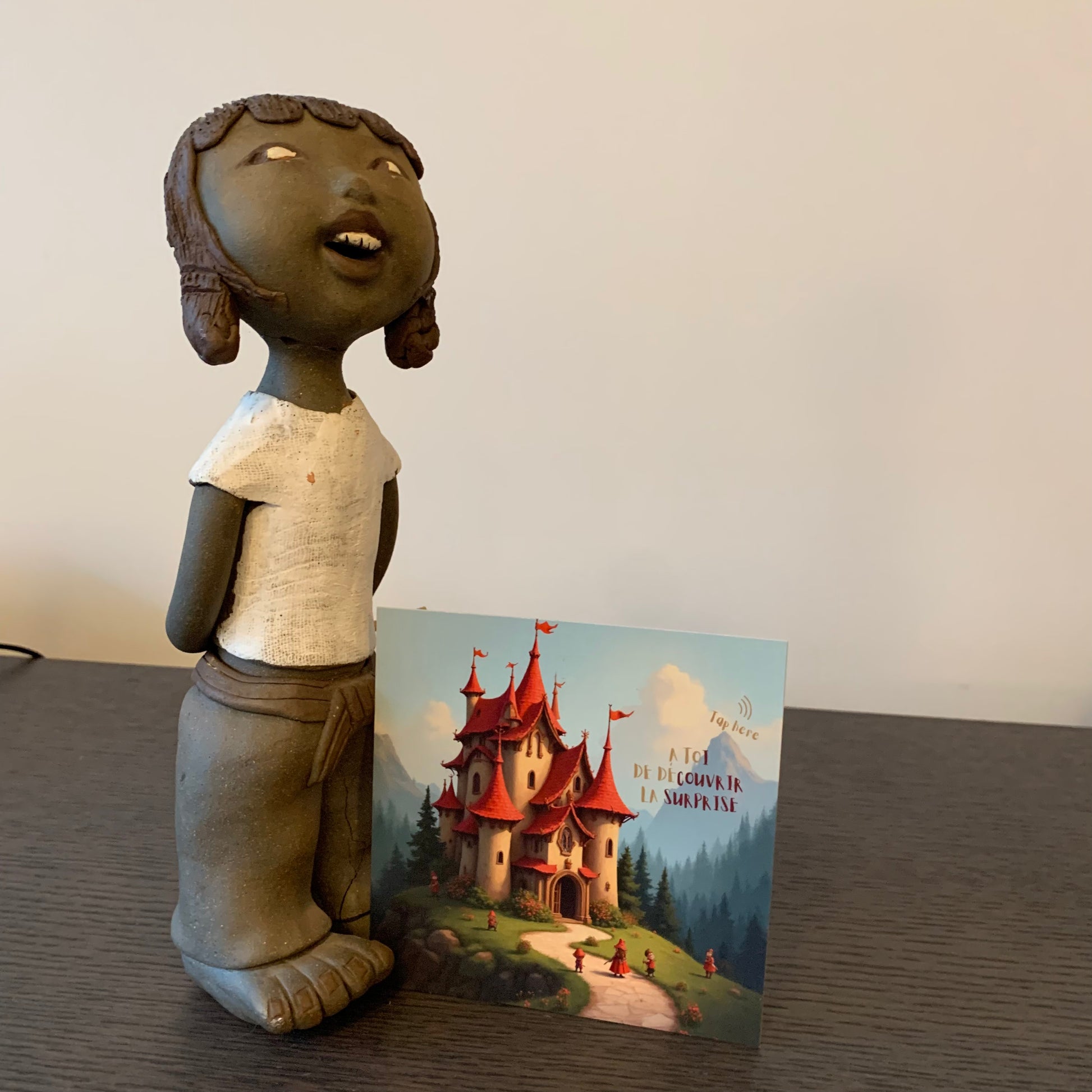 Carte M’AryCard avec video - NFC - design chateau