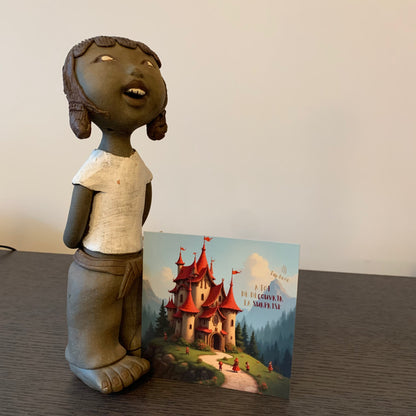 Carte M’AryCard avec video - NFC - design chateau