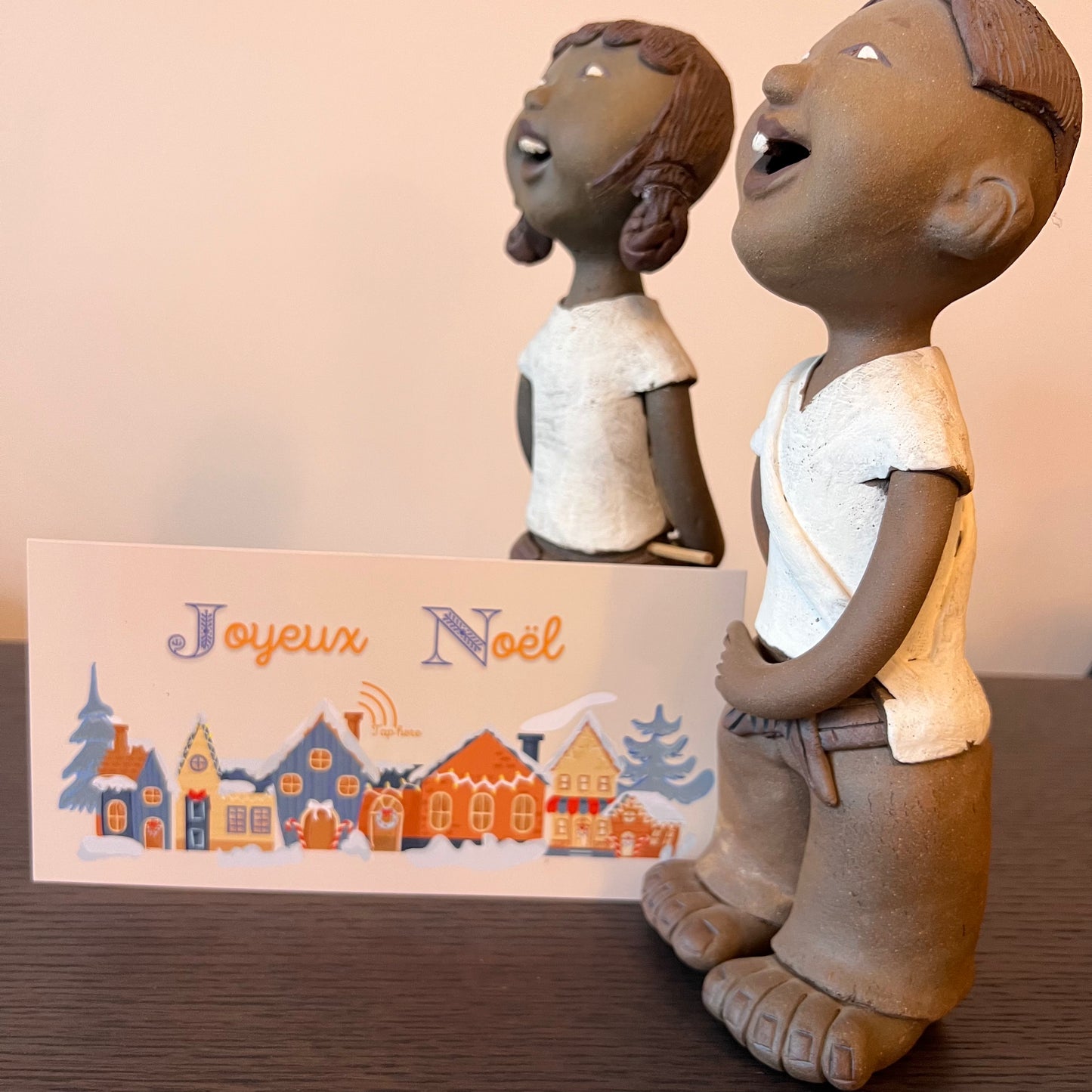 Carte Noël M’AryCard avec video - NFC 